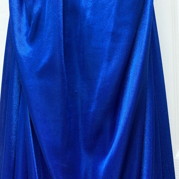 Royal Blue Formal Full-Length Dress - Picture 10 of 11
